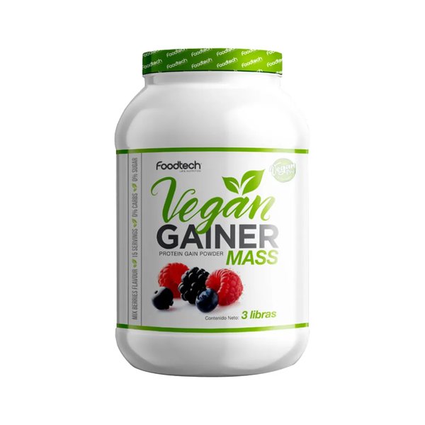 Vegan Gainer Mass 3lb Foodtech