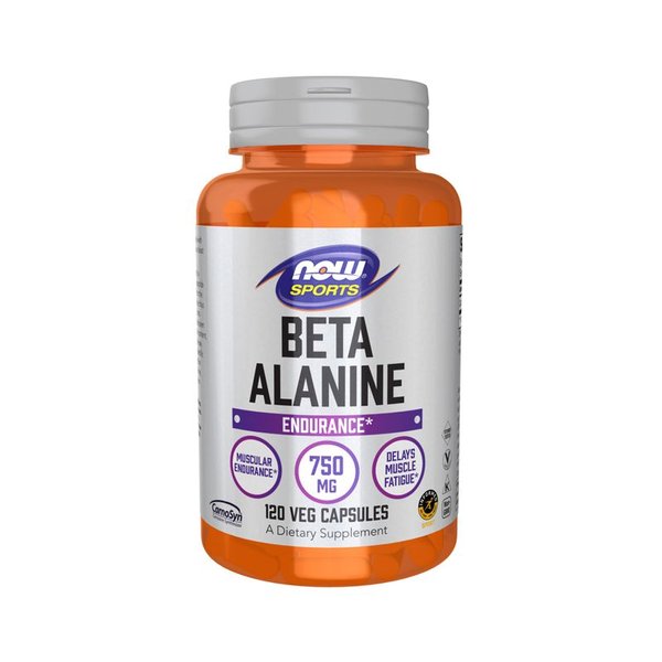 Beta Alanine 750mg 120Caps Now Foods