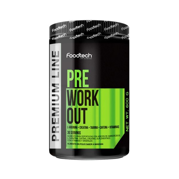 Pre-Entreno Premium Line 600g Foodtech
