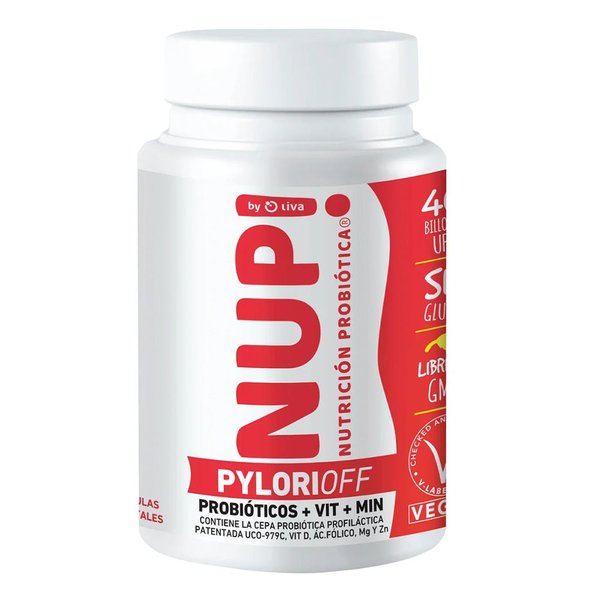 Probiótico Pylorioff 30 Cápsulas Nup