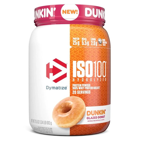 Iso100 Dunkin 20Serv Dymatize Edición Limitada