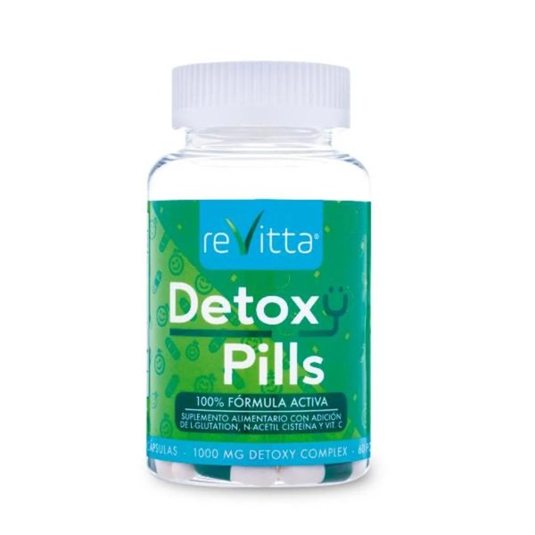Outlet Detox Pills 120 Cápsulas Revitta