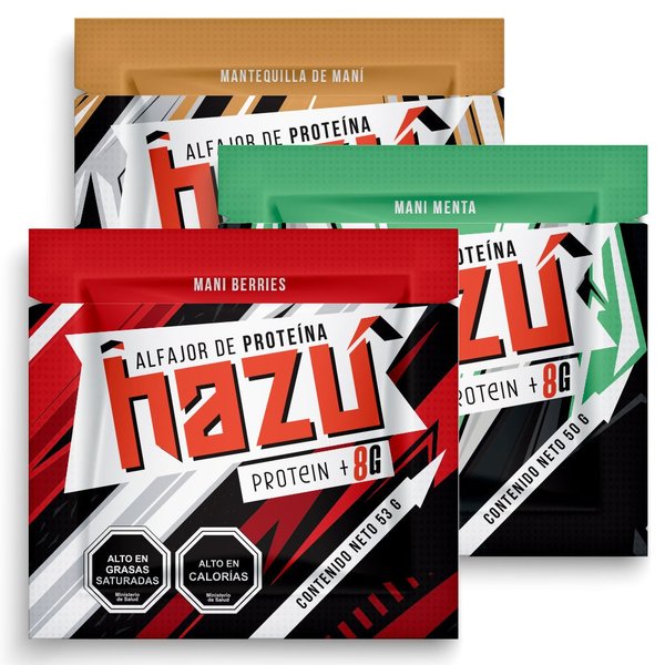 Alfajor De Proteína Hazu 50 Grs