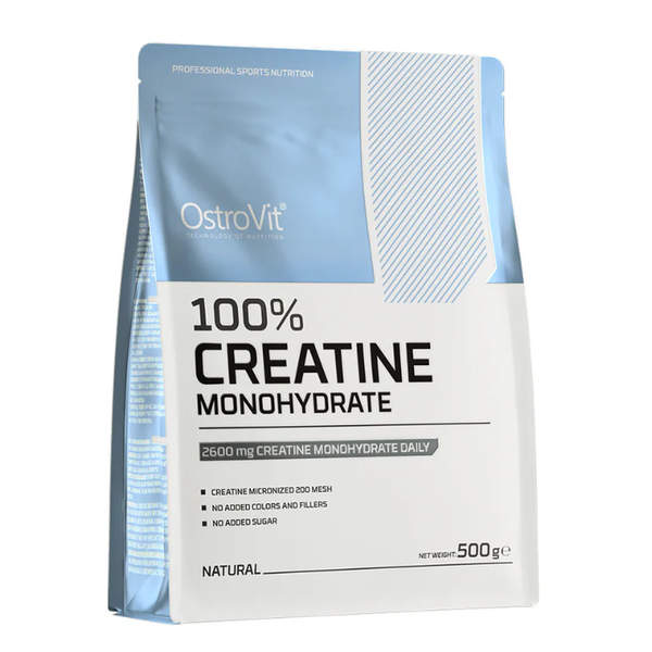 Creatine Monohydrate 500gr 200 Sv Sin Sabor Ostrovit