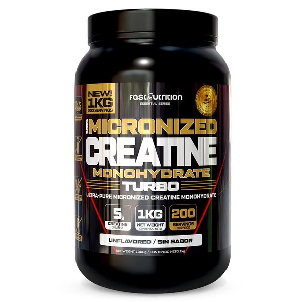 Creatina Turbo 1kg Monohidrato Micronizada Fast