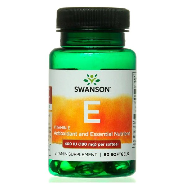 Vitamina E 400 Iu 60Softgels Swanson
