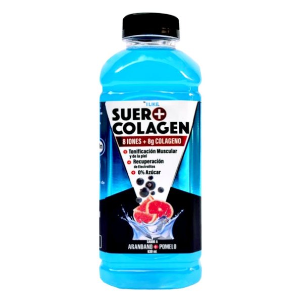 Suero Colagen Hidratante 8 Iones + Colagen 8g 630 ml I Like