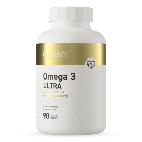 Omega 3 Ultra 90 Cápsulas Ostrovit