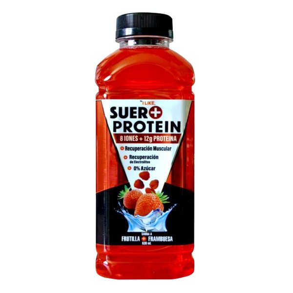 Suero Protein Bebida Hidratante 8 Iones + Protein 12g 630 ml I Like