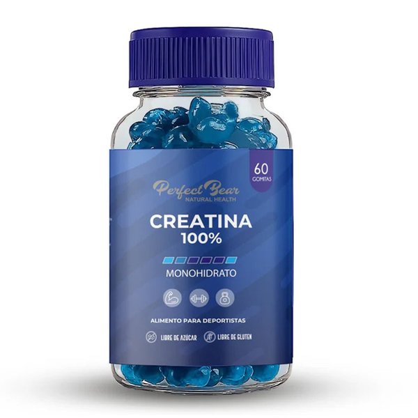 Creatina 100% Monohidrato 60 Gomitas Perfect Bear