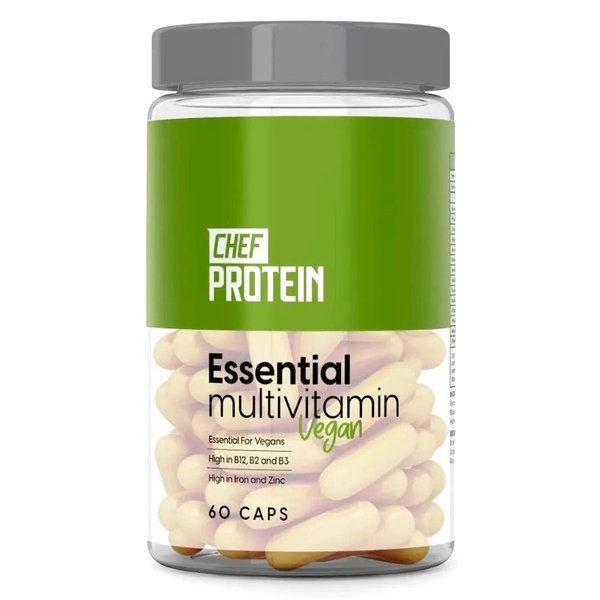Essential Multivitamin Vegan 60Caps Chef Protein