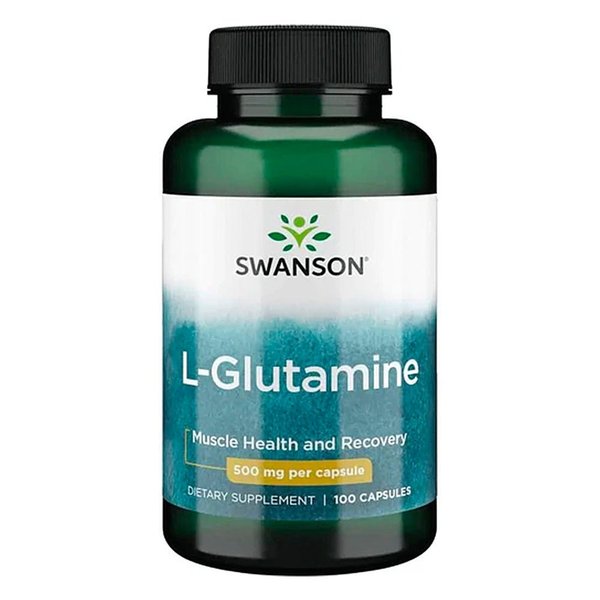 L Glutamine 500mg 100Caps Swanson