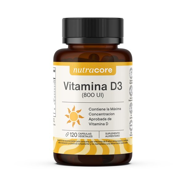Nutracore Vitamina D3 800 Ui 120Caps