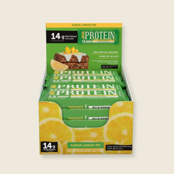 Wild Protein Lemon Pie Display 16 Unidades