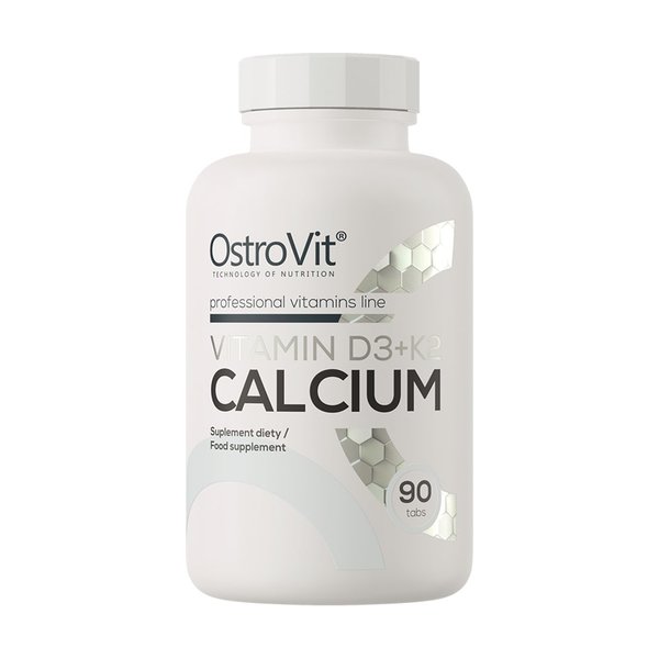 Ostrovit Vitamina D3 + K2 + Calcium 90 Tabs