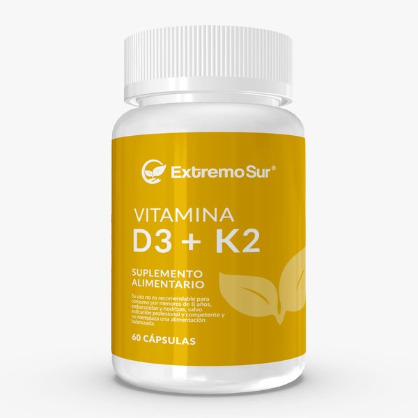 Extremo Sur Vitamina K2 + D3 60Caps