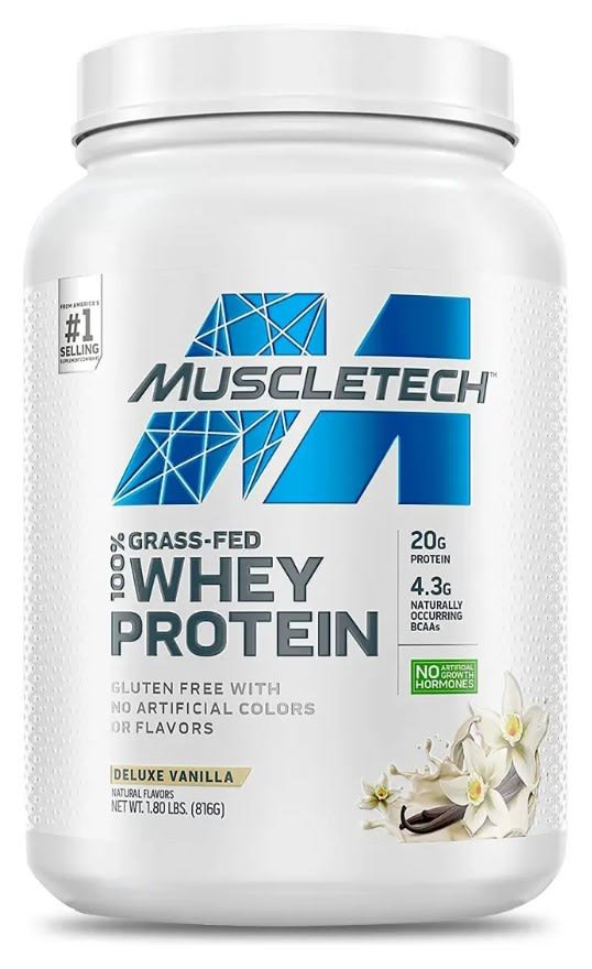 Muscletech Grass Fed Whey Protein 1.8lb