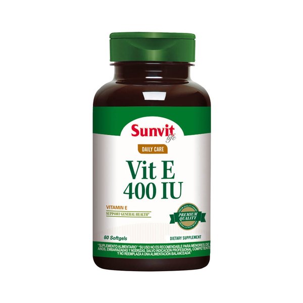 Sunvit Vitamina E 400 Ui 60Caps
