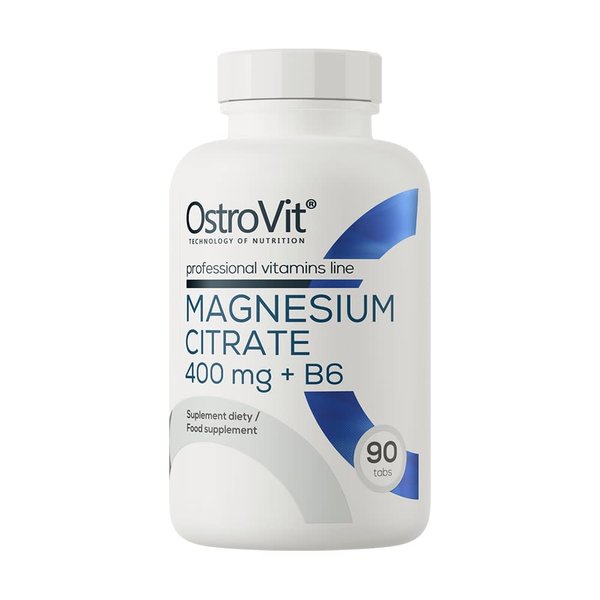 Ostrovit Citrato De Magnesio 400mg + B6 90 Tabs