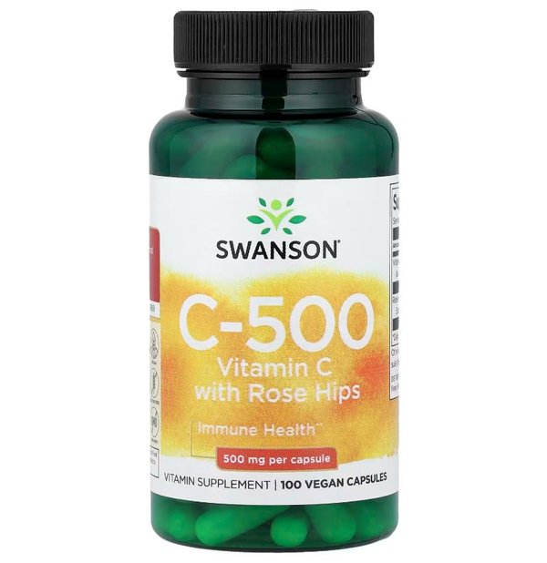 Vitamina C + Rosa Mosqueta 100Caps