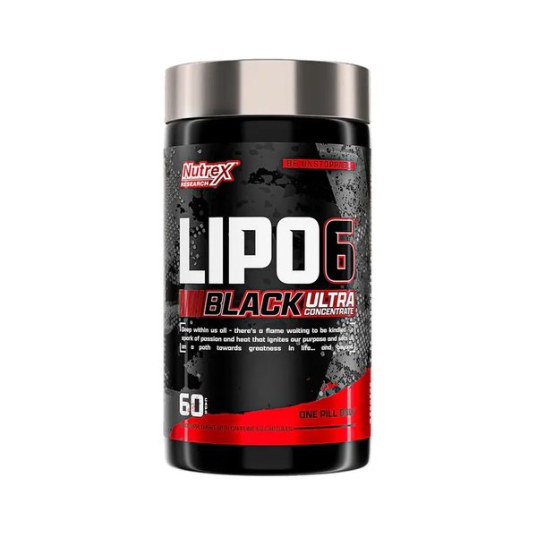 Lipo 6 Black Uc Con Res. 60Caps Nutrex
