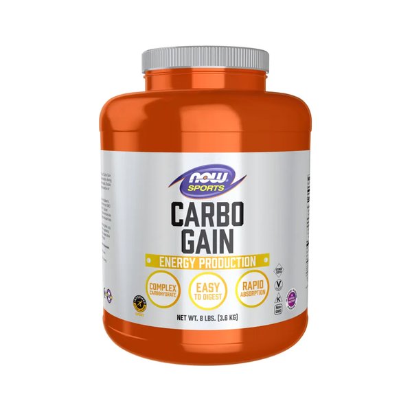 Carbo Gain 8lb Now Foods