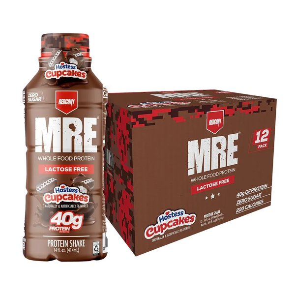 Caja Mre Protein Shake Bottle 12Uni Cupcakes- Redcon1