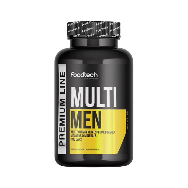 Multi Men Multivitamínico 180Caps Foodtech