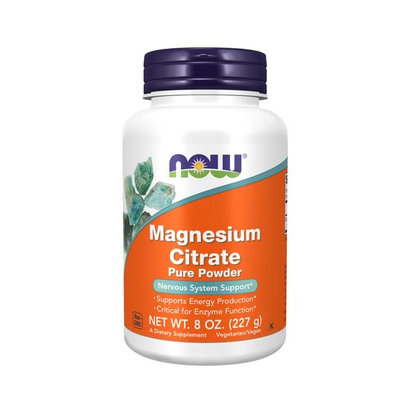 Magnesium Citrate 227 Grs Now Foods