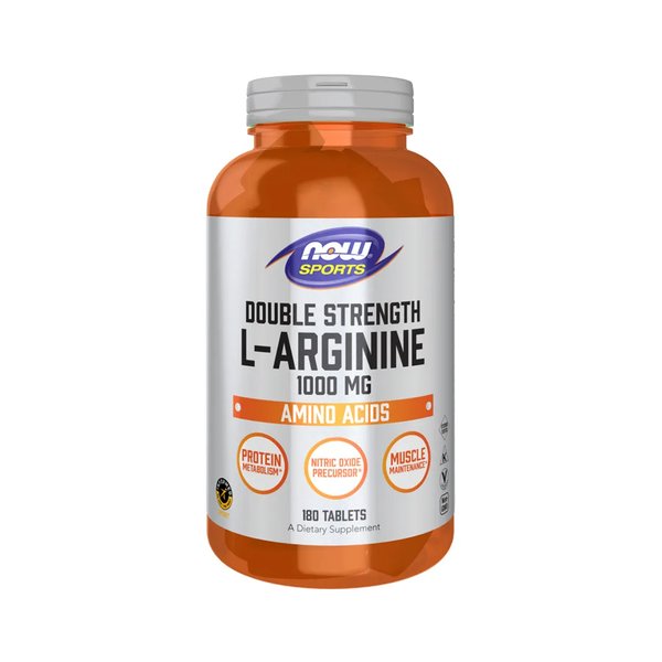 L-Arginine 1000mg 180Tabletas Now Foods