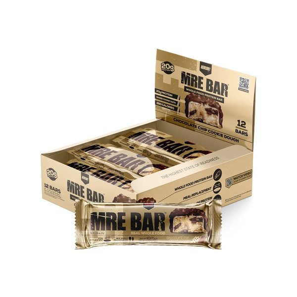 Caja Mre Protein Bar Choco Chip Cokies Dough Redcon1