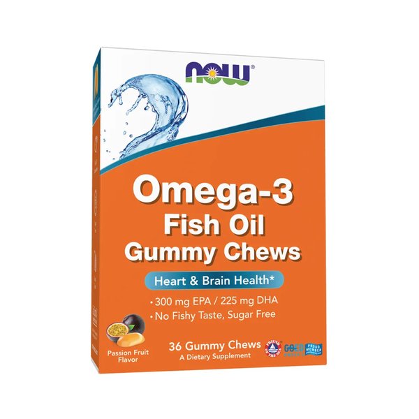 Omega-3 Fish Oil Gummy 36 Unid Now Foods