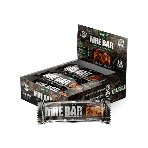 Caja Mre Protein Bar Caramel Trail Mix Redcon1