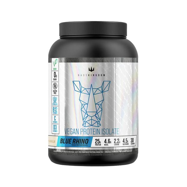 Blue Rhino Vegan Protein Isolate 2lb Naos Kingdom