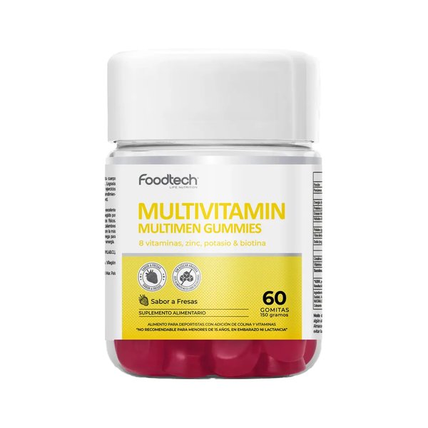 Multivitamin Multimen Gummies 60 Unid Foodtech