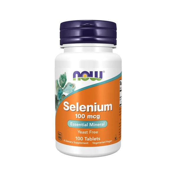 Selenium 100mcg 100 Tabs Now Foods