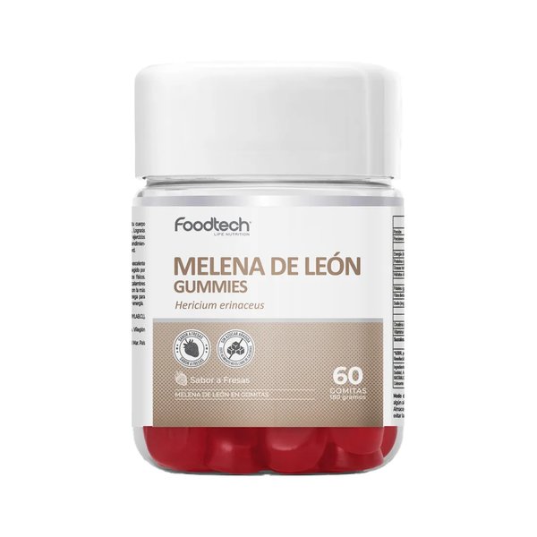 Melena De León Gummies 60 Unid Foodtech