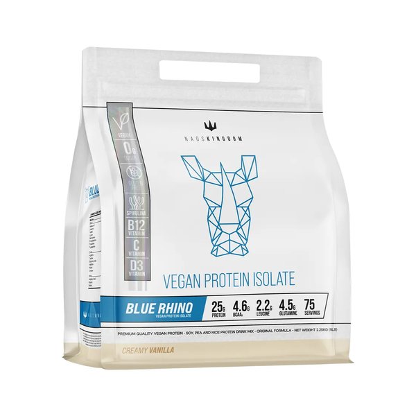 Blue Rhino Vegan Protein Isolate 5lb Naos Kingdom