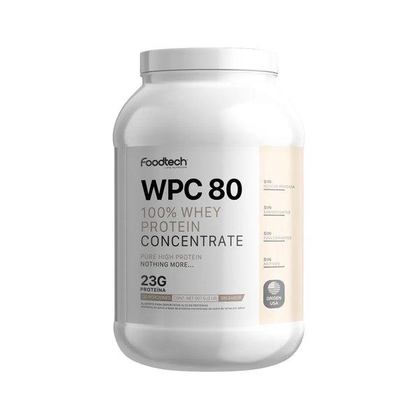 Wpc80 Whey Protein 2lb Foodtech