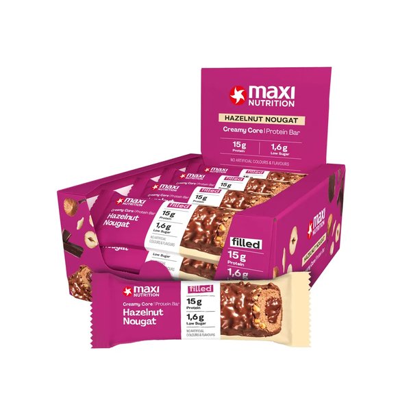 Caja Protein Bar Creamy Core 12 Unid Maxi