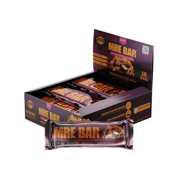 Caja Mre Protein Bar 12 Unid Peanut Butter Jelly Redcon1