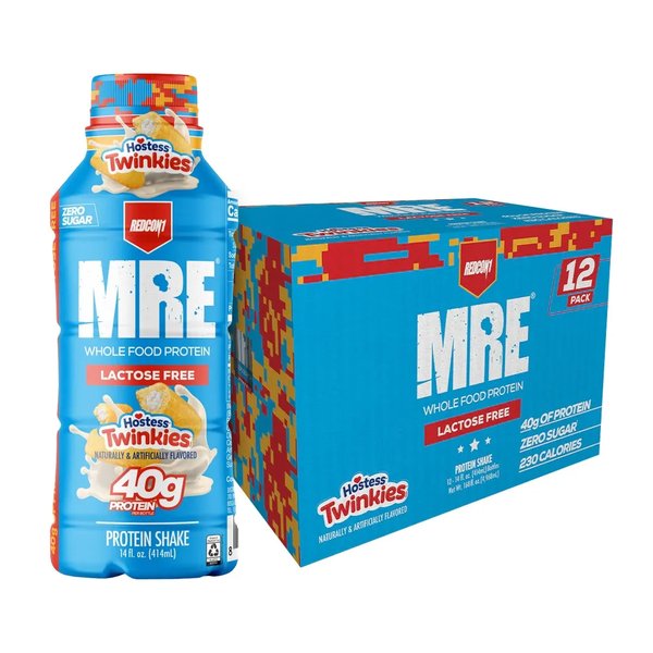 Caja Mre Protein Shake Bottle 12Uni Twinkies Redcon1