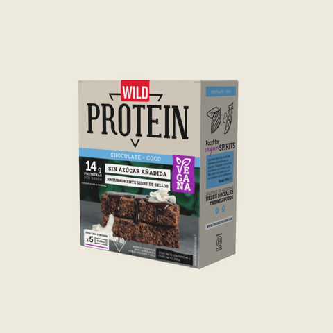 Wild Protein  Chocolate Coco 5 Unidades