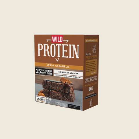 Wild Protein Caramelo 5 Unidades