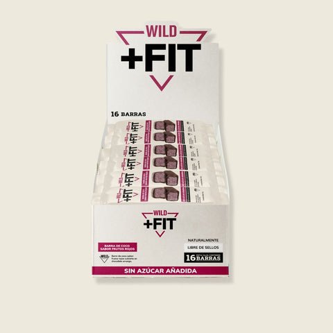 Wild Fit Coco Berries 16 Unidades