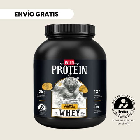 Wild Protein Whey  Vainilla 1,87kg