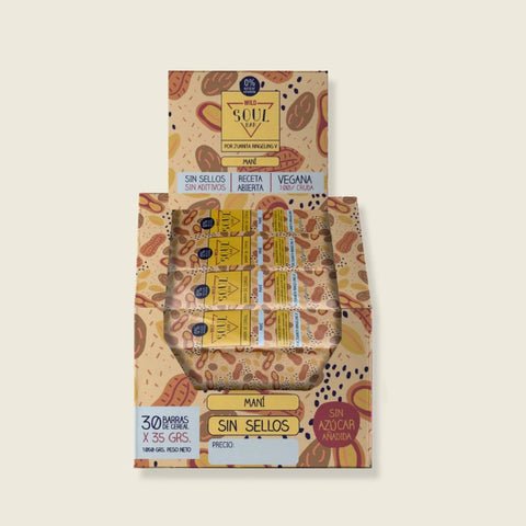 Soul Bar Maní 30 Unidades
