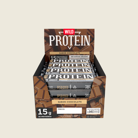 Wild Protein Chocolate 16 Unidades