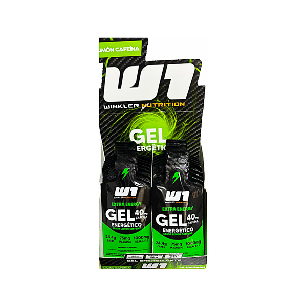 Gel Voltage Cafeína 40mg + Bcaas Caja 24 Unidades
