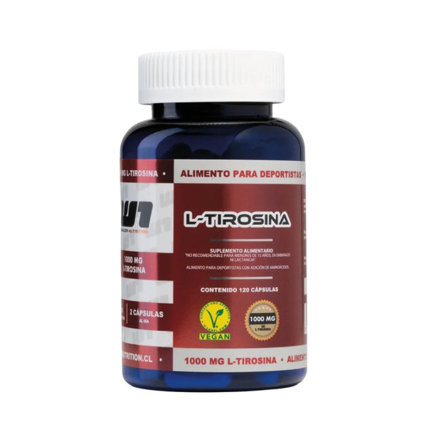Aminoácidos L-Tirosina 120 Cápsulas